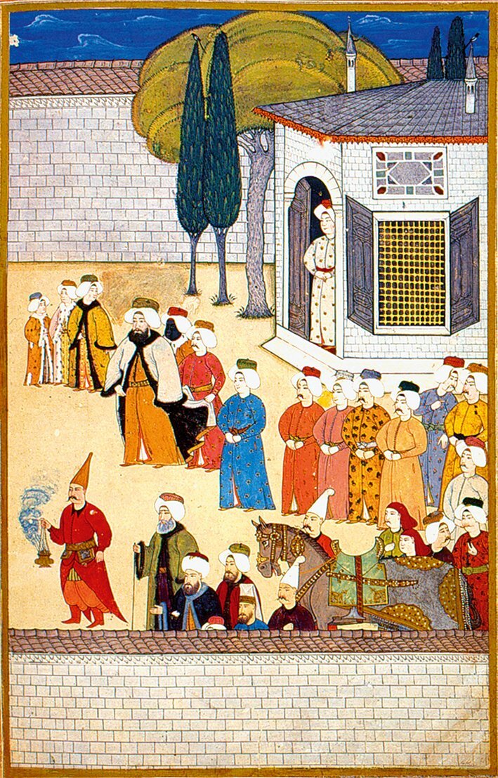 Визит султана Ахмеда III в Старый дворец