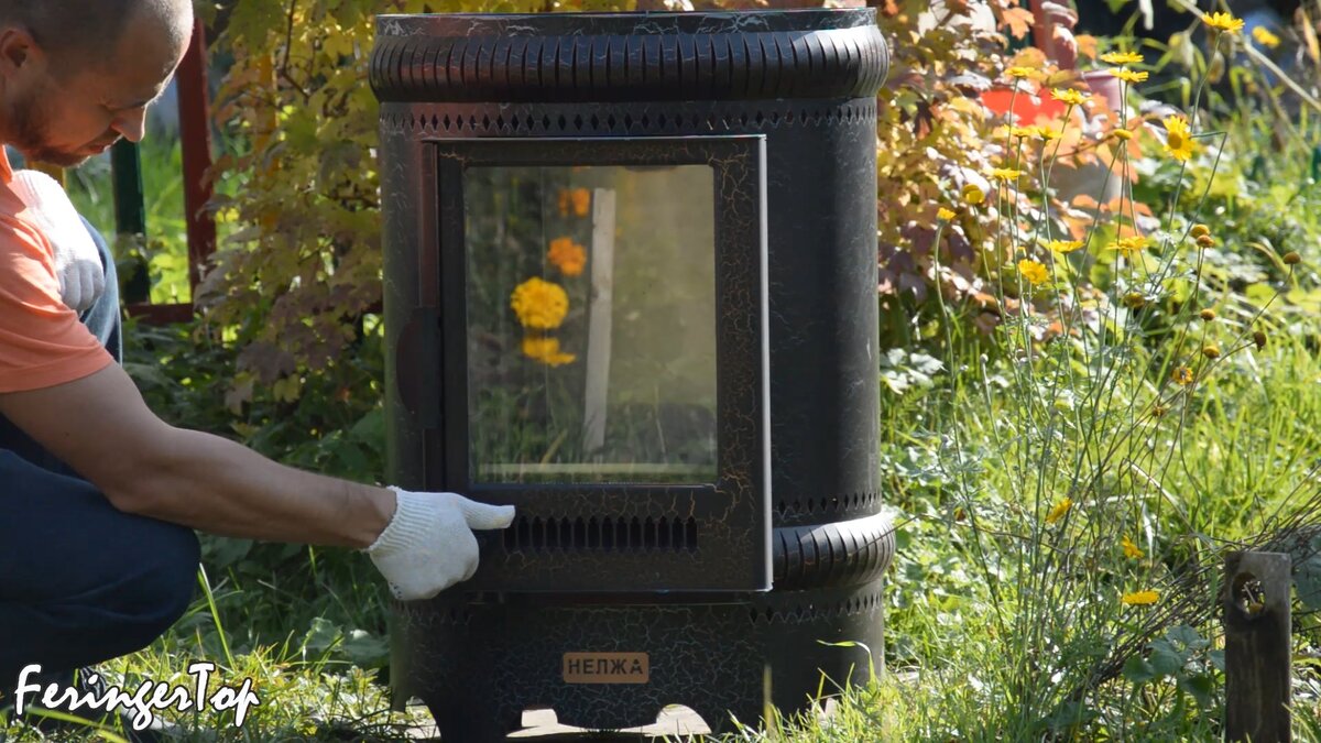 Обзор отопительно-варочной печи Нелжа от завода Ферингер