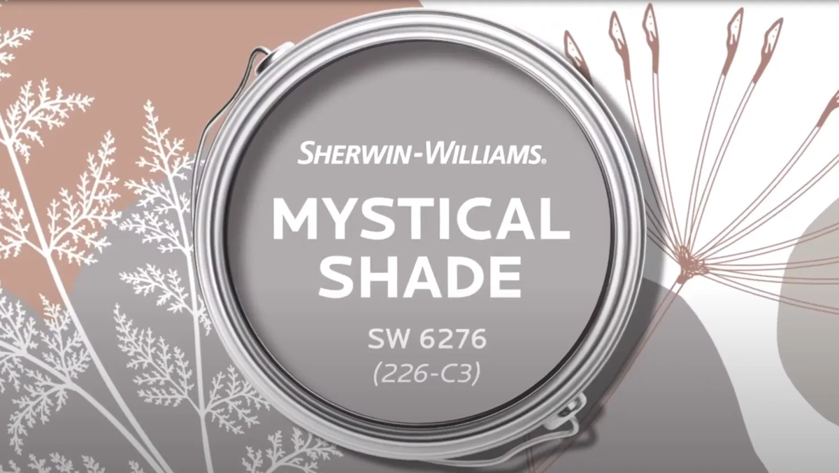 Нежный фиолетовый оттенок SW 6276 Mystical Shade палитры Mantra из коллекции Sherwin-Williams ColorMix 2020 стал цветом месяца в октябре.