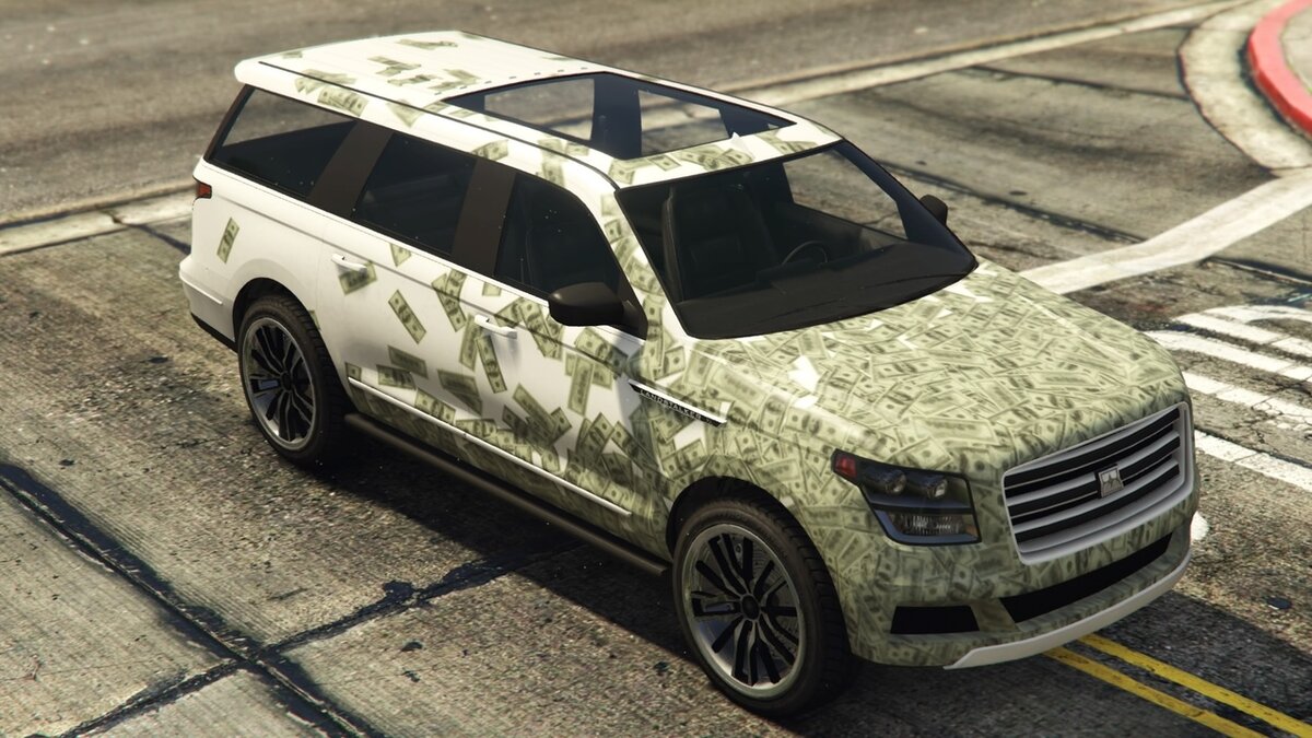 Раскраска "Dolla Dolla" для автомобиля Landstalker XL