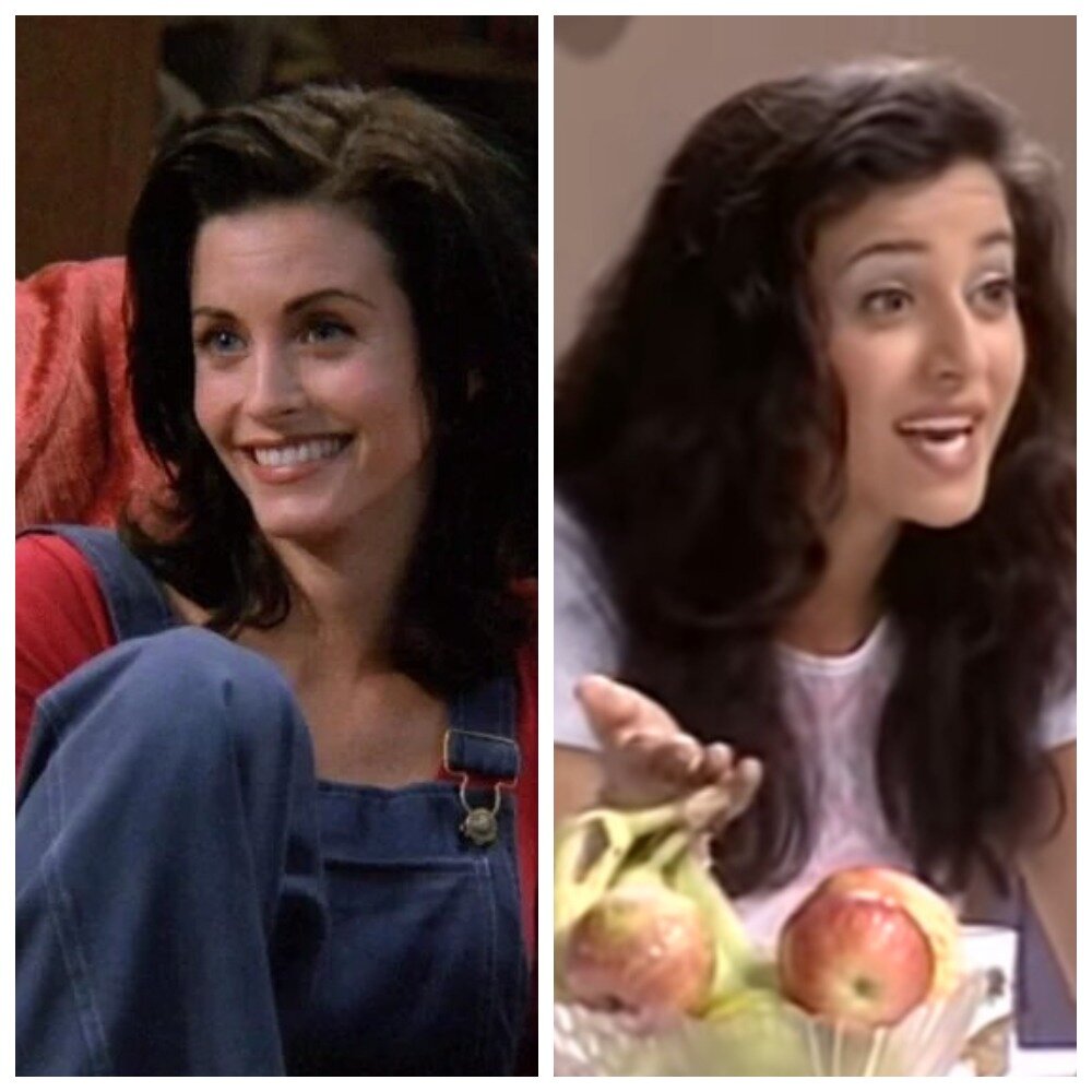 Кортни Кокс и Симона Сингх