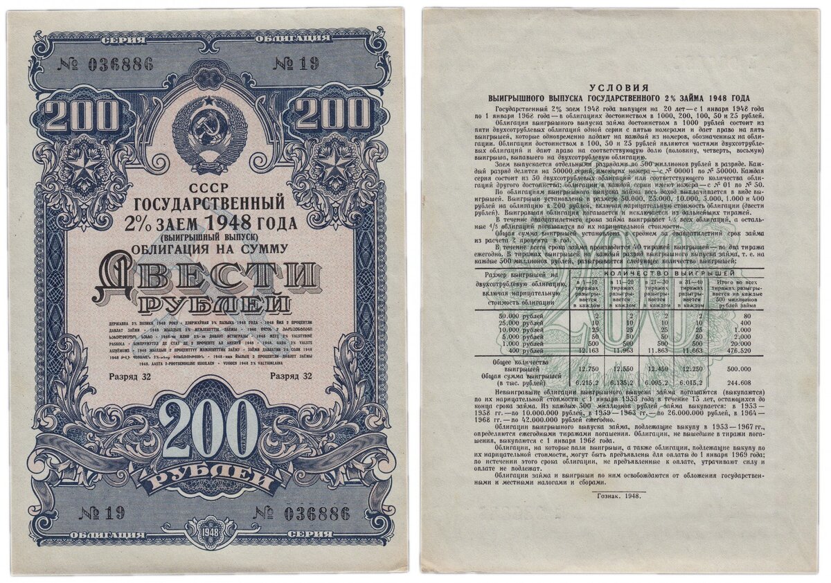Банкнота купюра облигация. Облигации 1948. Рубль 1948 года. Пять рублей 1948. Советские 200 рублей.