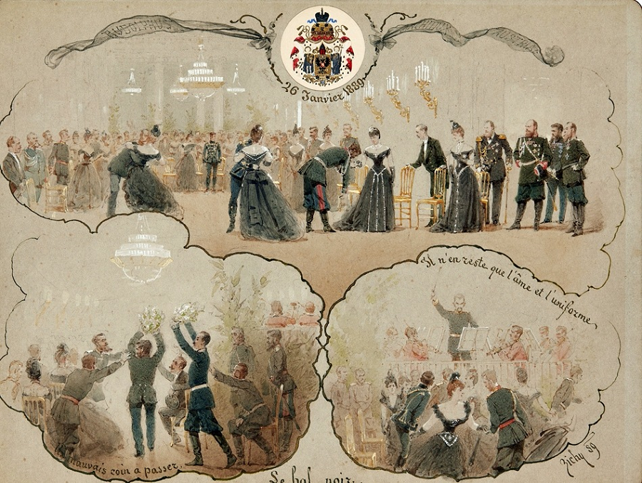 "Чёрный бал", Михай Зичи, 1889. (сс) Wikimedia Сommons