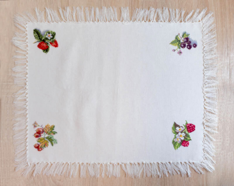 Мини-вариант скатерти, который я использую дома. Фото автора.