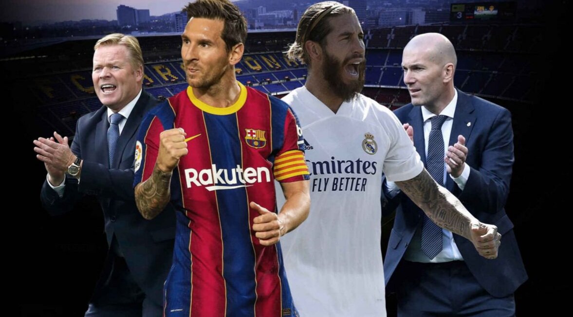 Барса vs Реал. Фото из интернета.