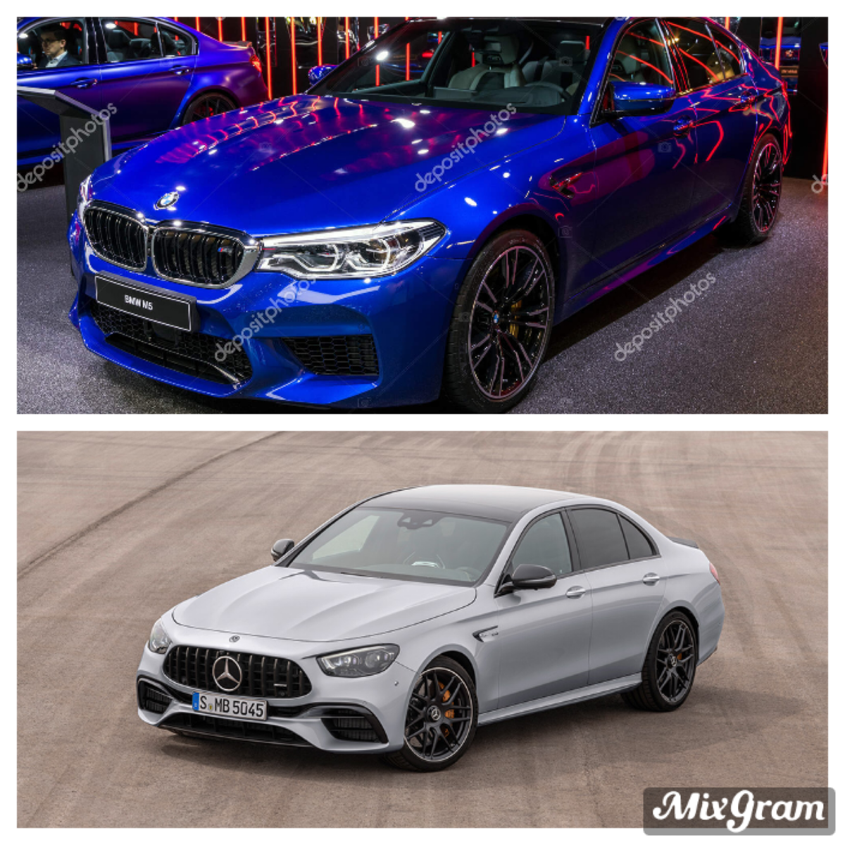 BMW M5 f90 и Mercedes-Benz e 6.3 AMG