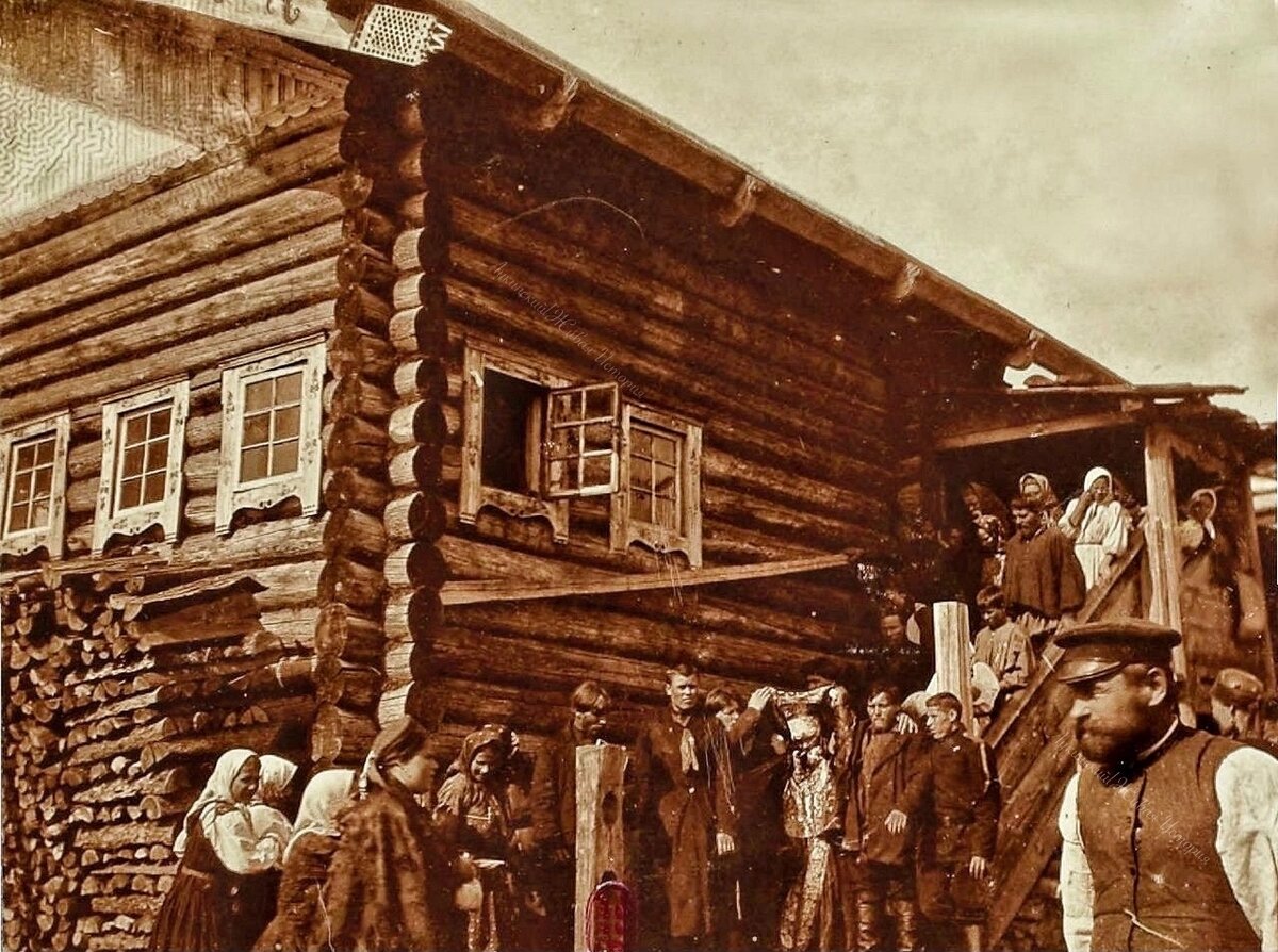 Фото русской деревни 19 Люди и дома русской деревни 19 века: найденные фотографии экспедиций Шабунина Лу