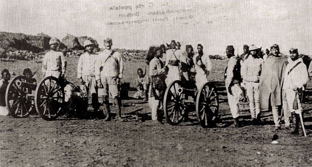 Русские инструкторы и эфиопские солдаты