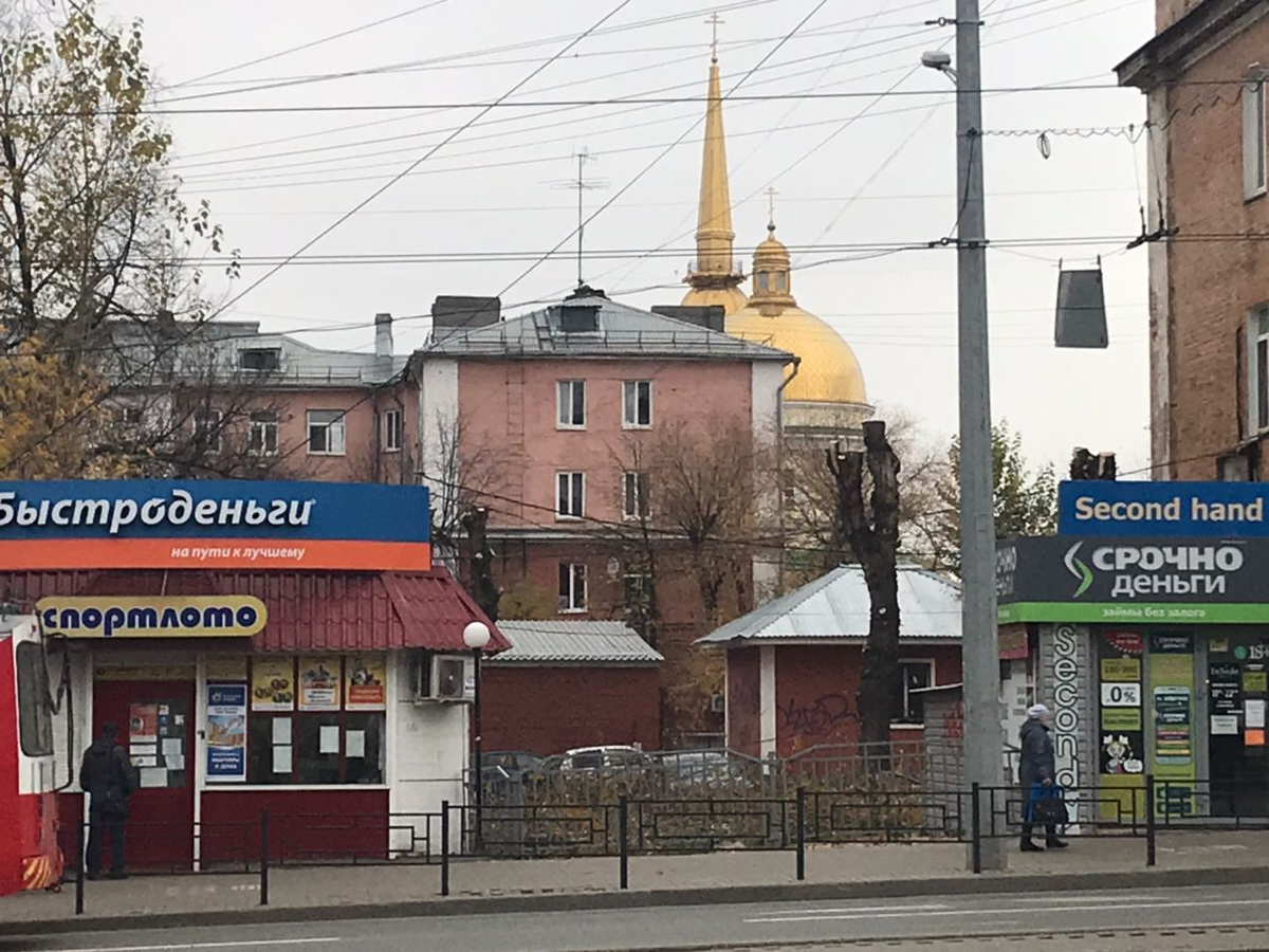 одна из улиц Ижевска