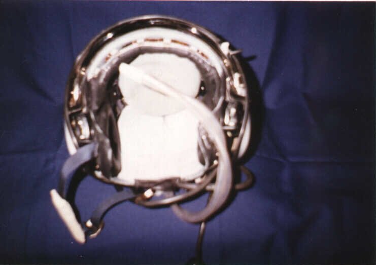 Система дополнительной вентиляции, встроенной в летный шлем ЗШ-7А