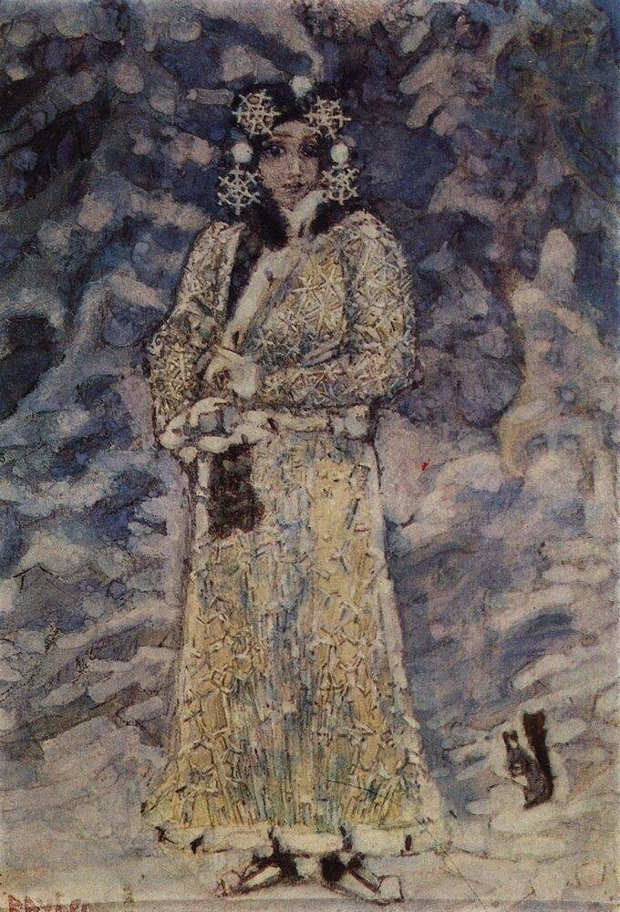 Михаил Врубель. «Снегурочка». 1890