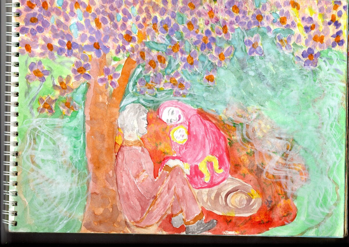 Сон Мишани. Рисунок Галины Алексеевой