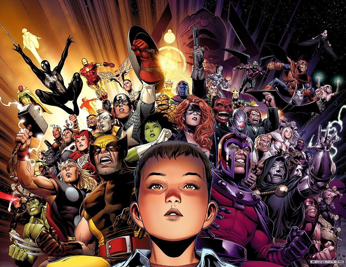 Что может случится, когда у тебя за спиной... вселенная Marvel...