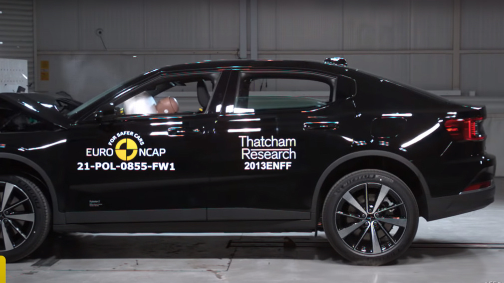 Скриншот с ютуб-канала  Euro NCAP