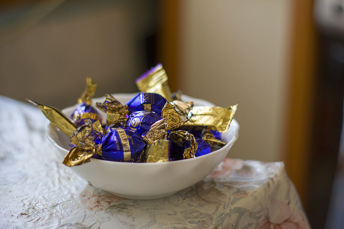 Конфеты. Фото автора