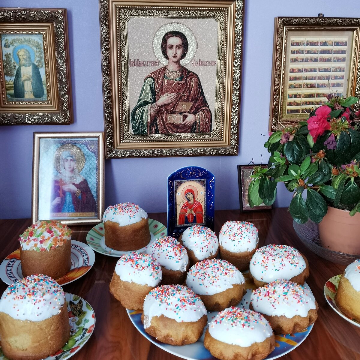 Мамины пасхальные куличи