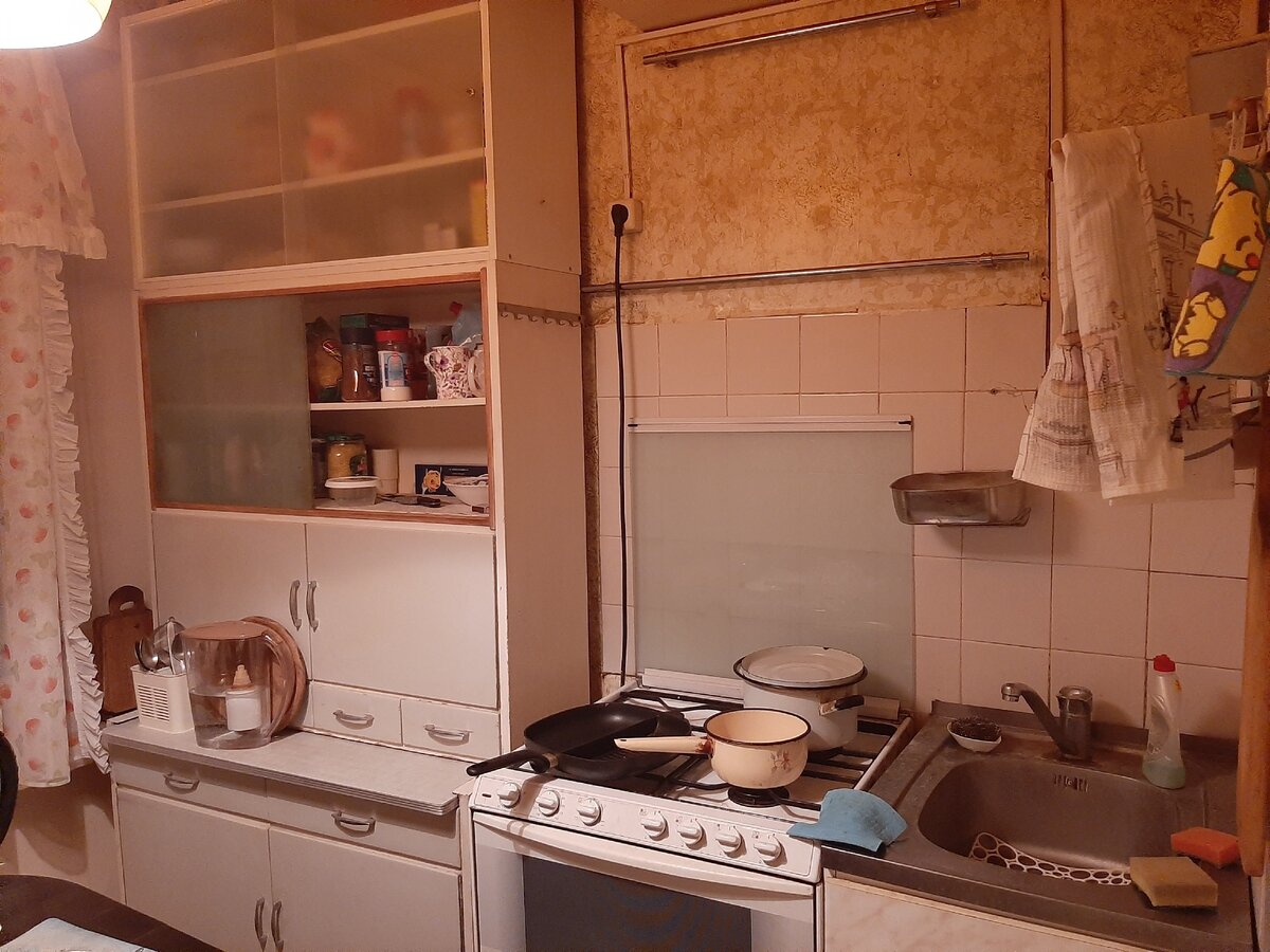 кухонная мебель советских времен