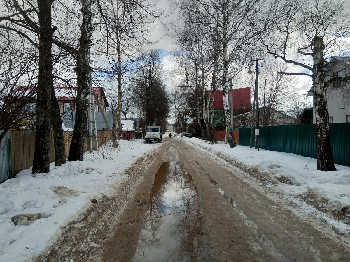 Фото автора. Сельская улица.