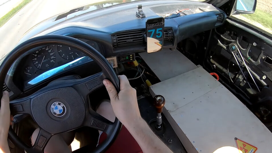 Электромобиль из старой BMW