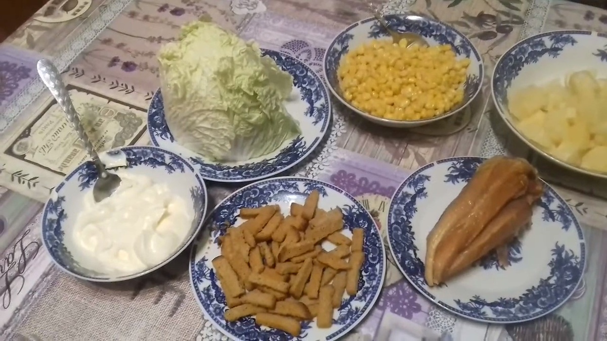Продукты для салата