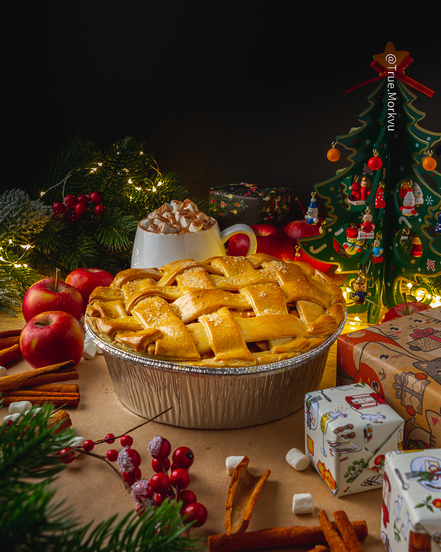 Яблочный пирог🥧