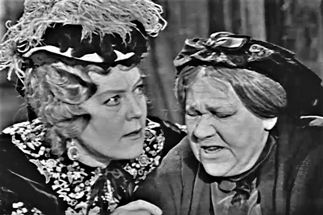 Кадр из телеспектакля "Поздняя любовь" (1968)