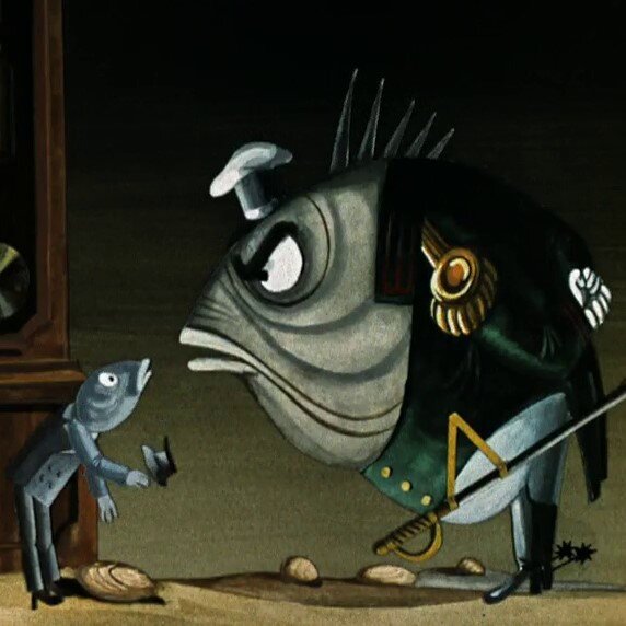 Сказка "Премудрый пескарь.