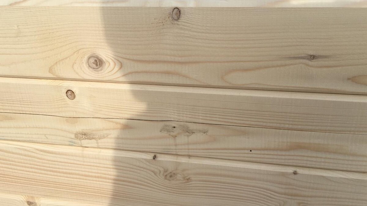 Вот такой был брус