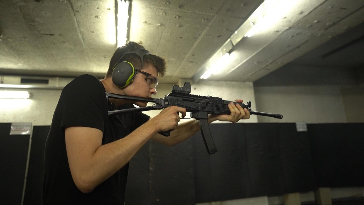 Стрельба из базового карабина TR9 Paradox в ССК "Калибр" | Фото: Русский ОРУЖЕЙНИК, 2021