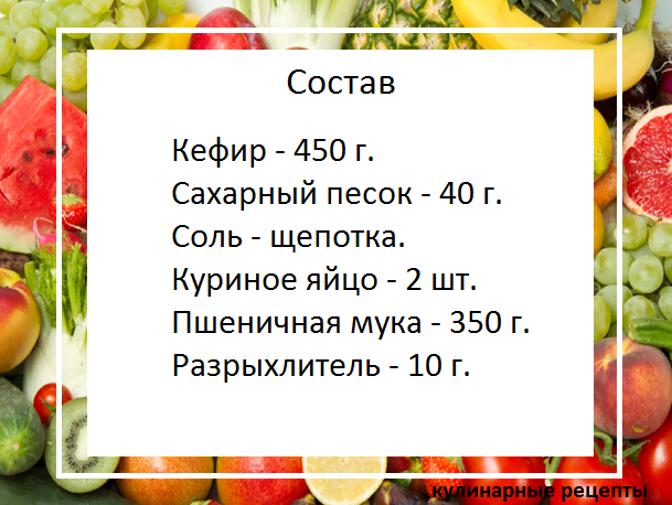 кулинарные рецепты