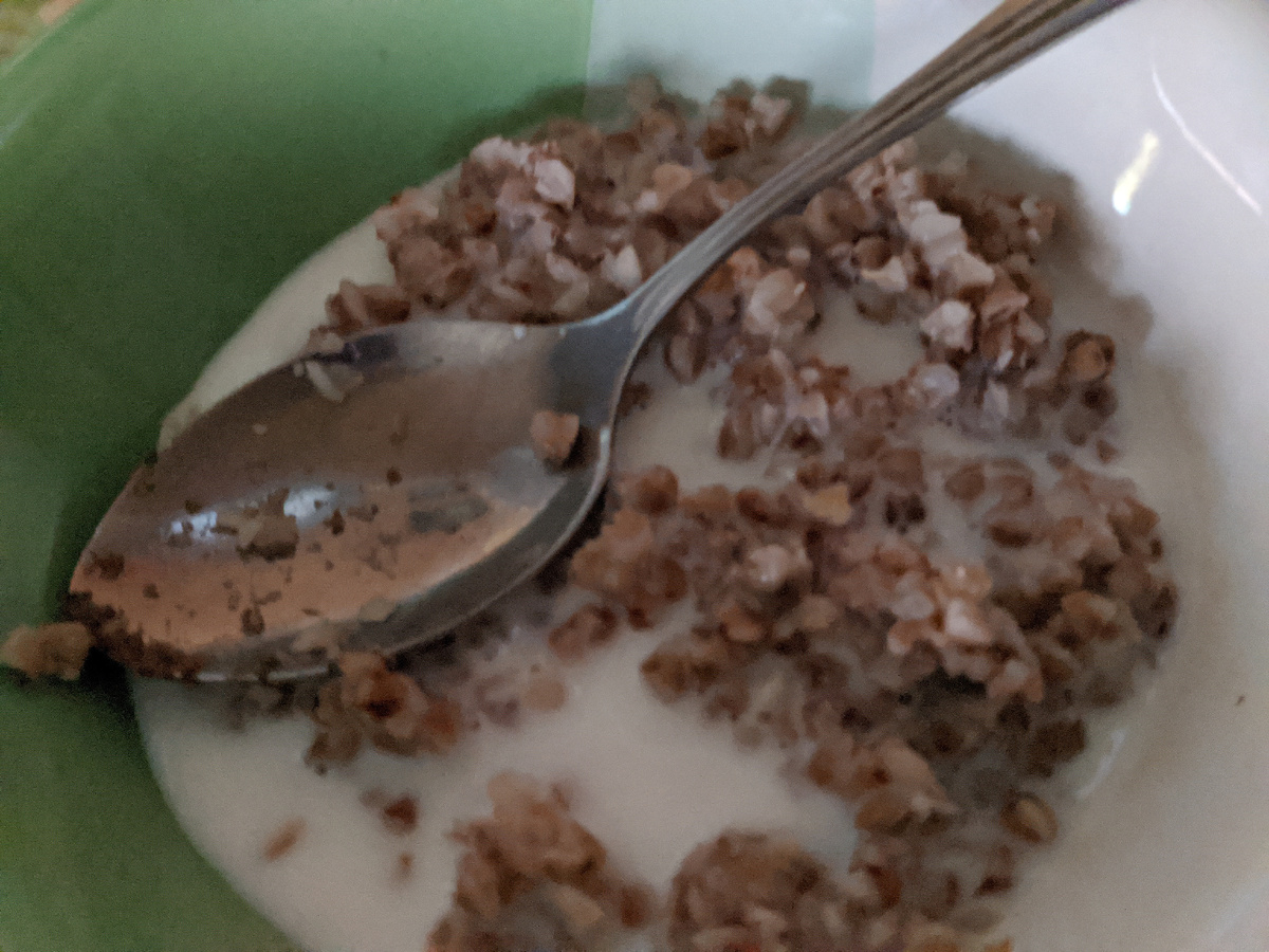 Гречка с молоком