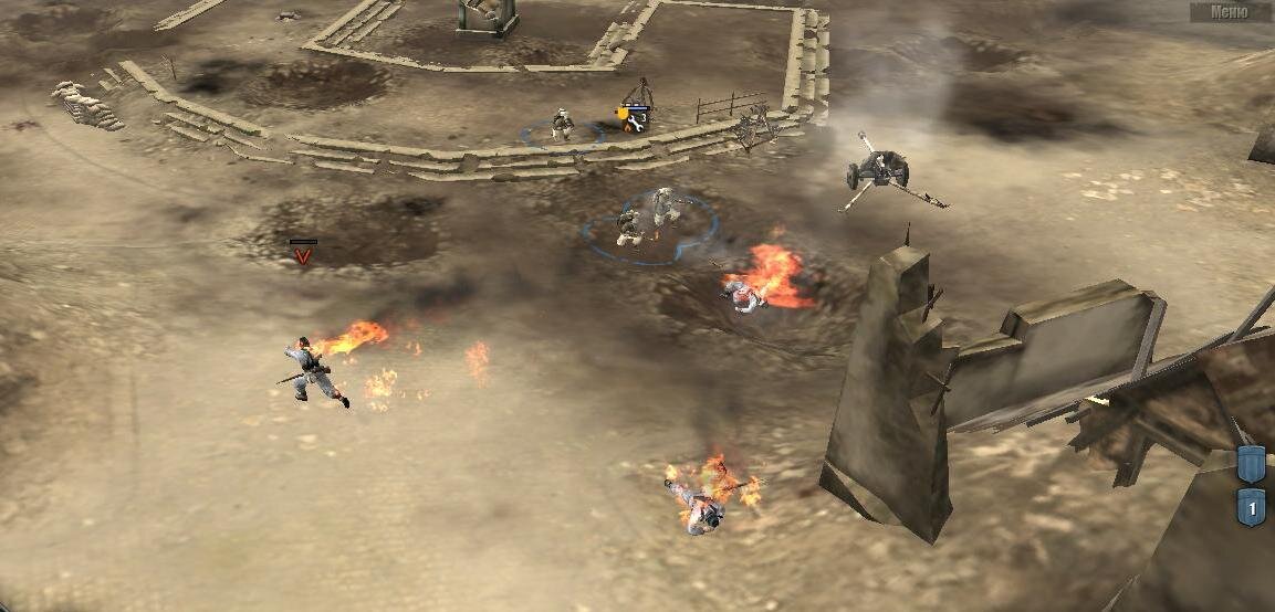 Огнемет в Company of Heroes серьезный аргумент в бою с пехотой.