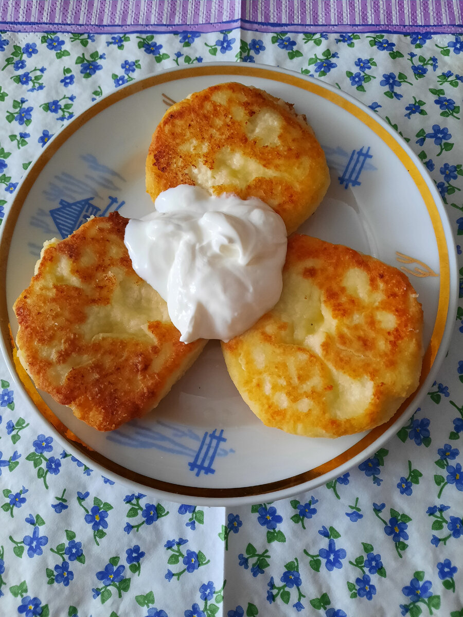 Сырники: рецепт из сыра на сковороде пошагово