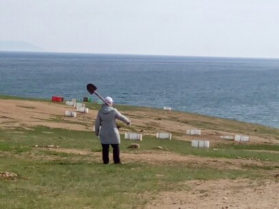 Автор фото Марина Попова, остров Ольхон, Хужир,Байкал