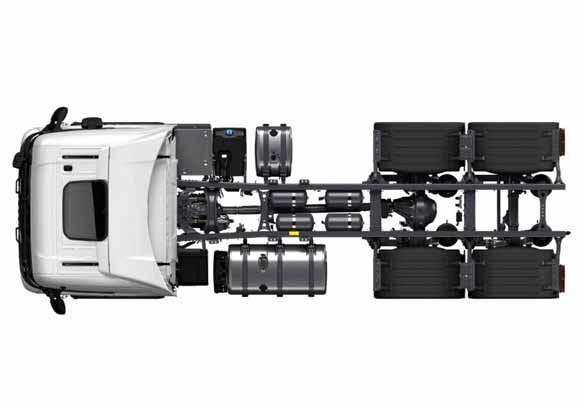 Изменения конструкции шасси, рамы, осей и топливных баков