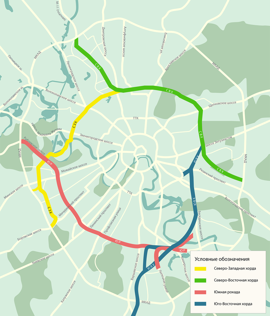 Юго-Восточная хорда Москвы — какие варианты? | Реновация / Реновар.ру | Дзен