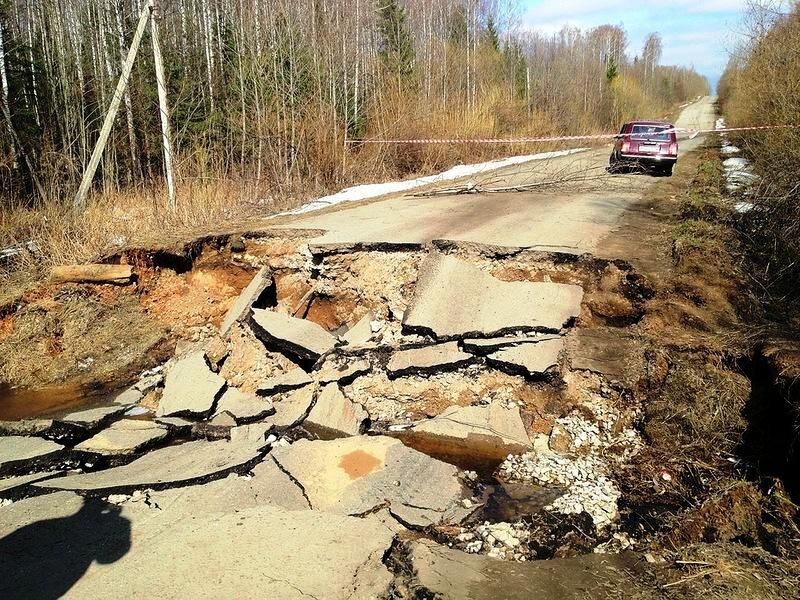 «Ужасный путь» Качество дорог в России