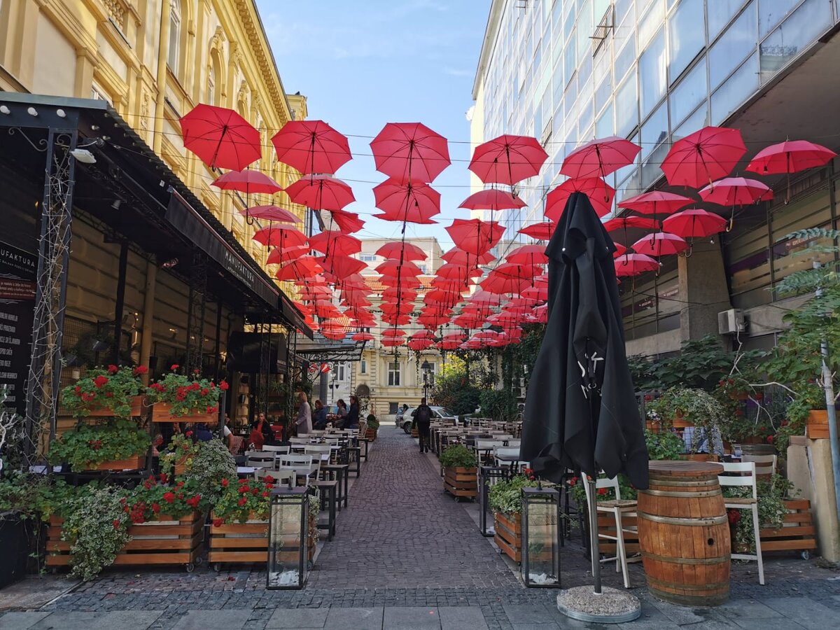 Улочка в Белграде - Сербия