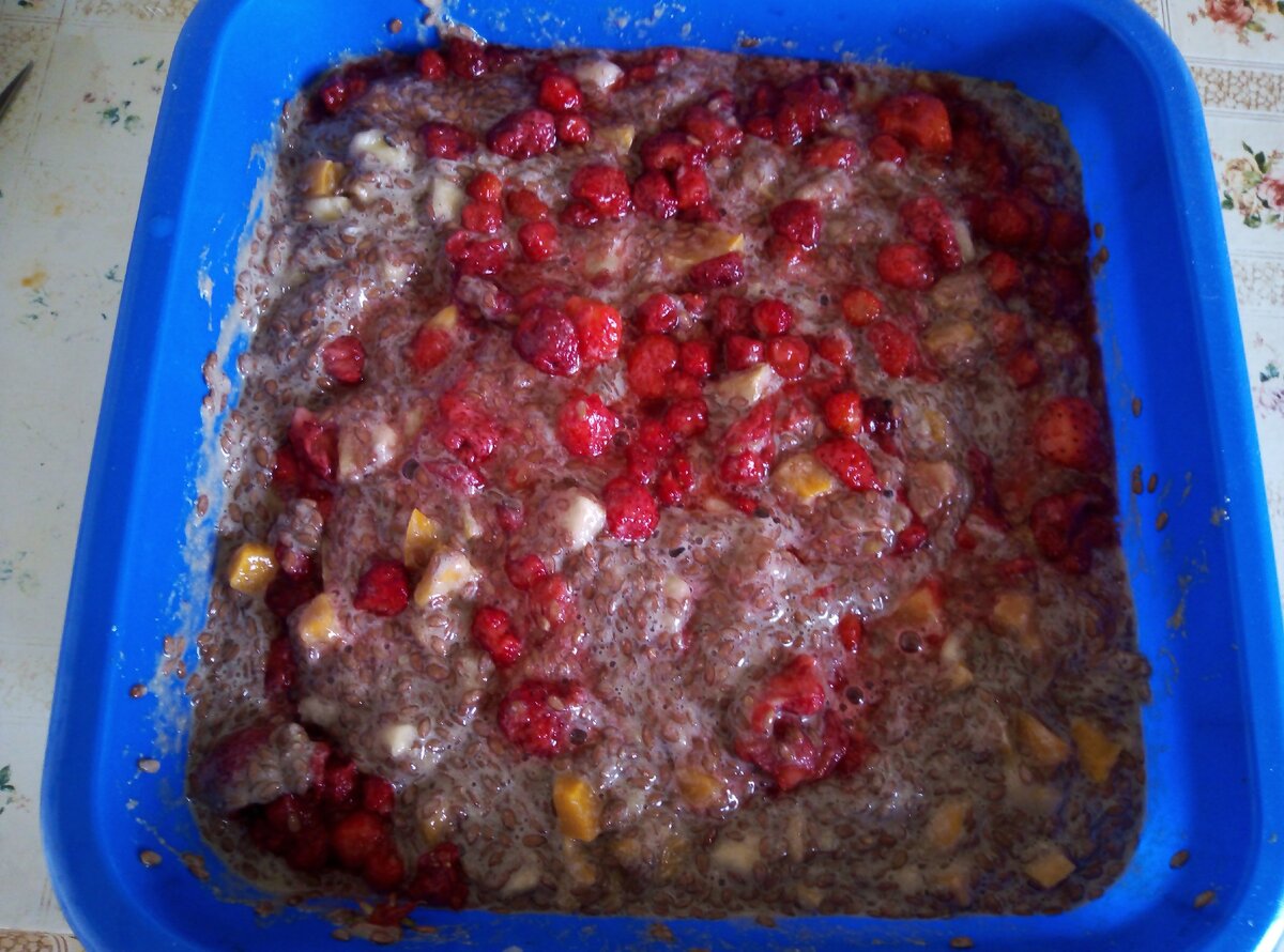 Тесто для ягодных хлебцев 