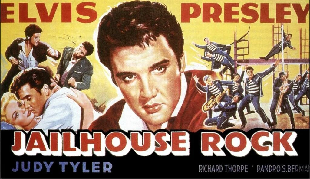 Постер к фильму "Тюремный рок", фото из сети Интернет