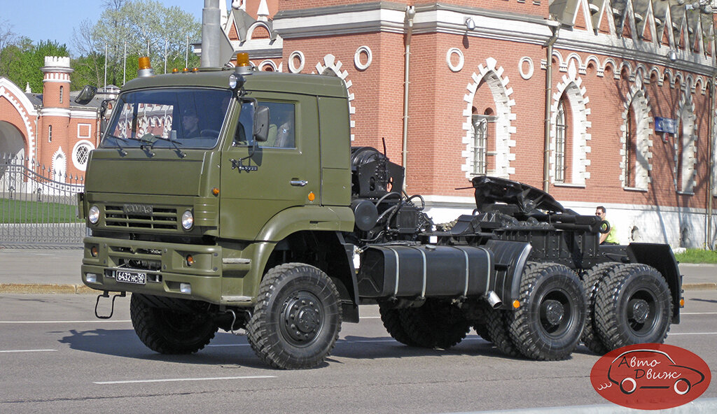 Армейский КАМАЗ-65225