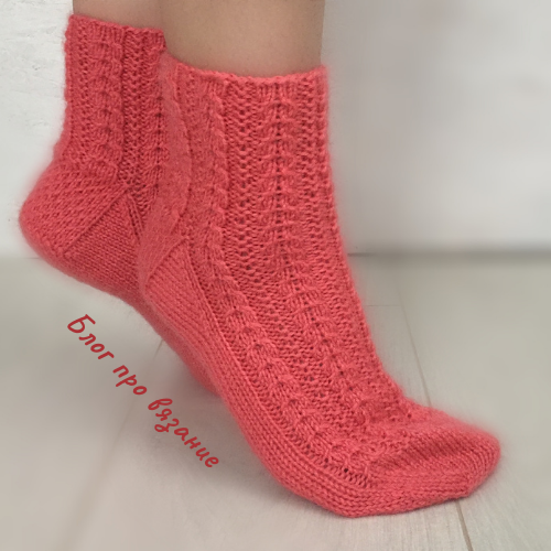 носки спицами