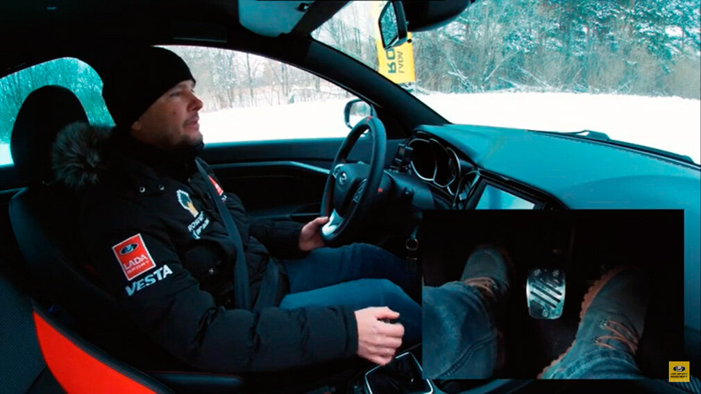 Скриншот с YouTube-канала LADA Sport ROSNEFT