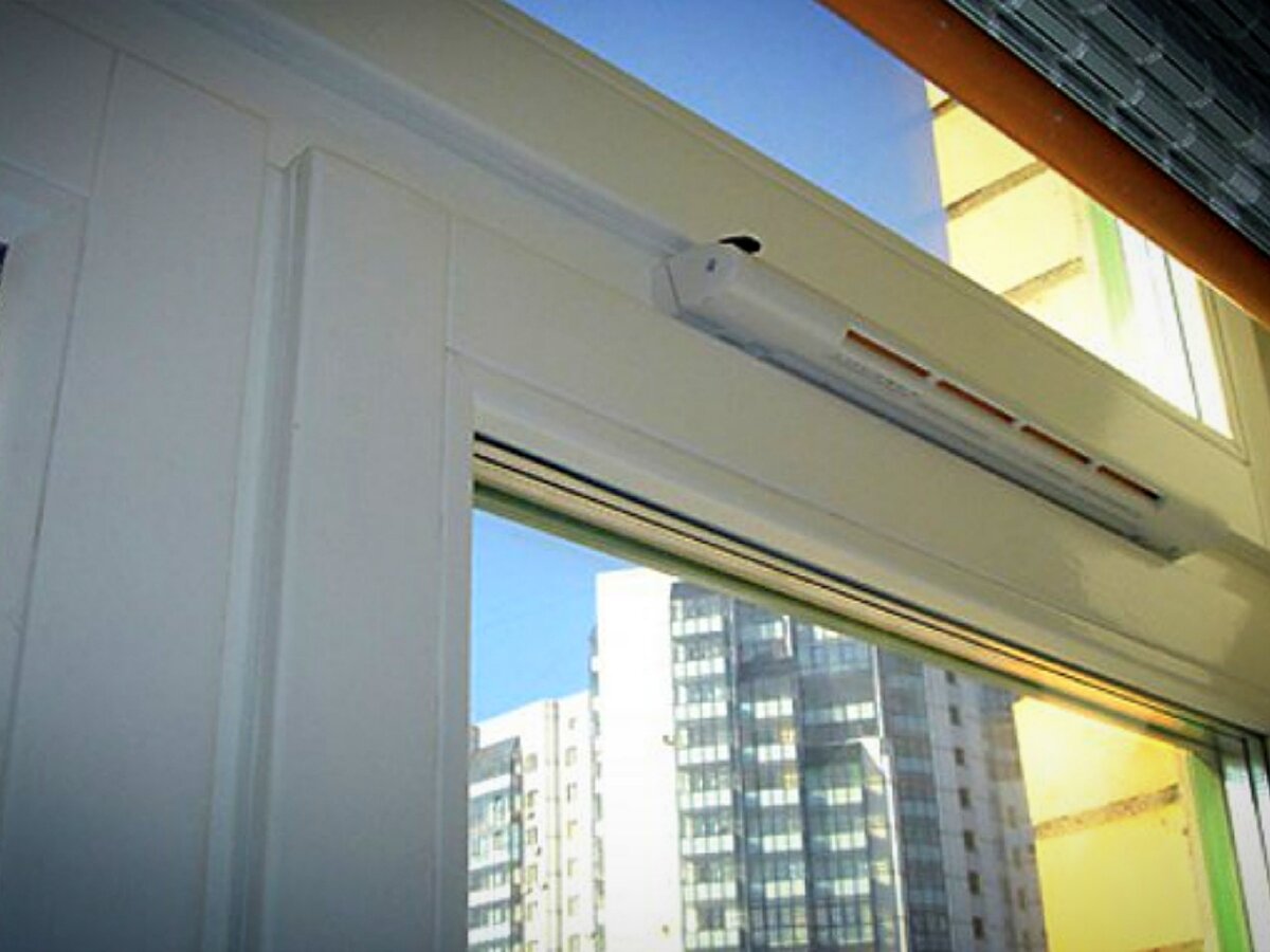 Приточный клапан вентиляции для окна - Холод-Сервис