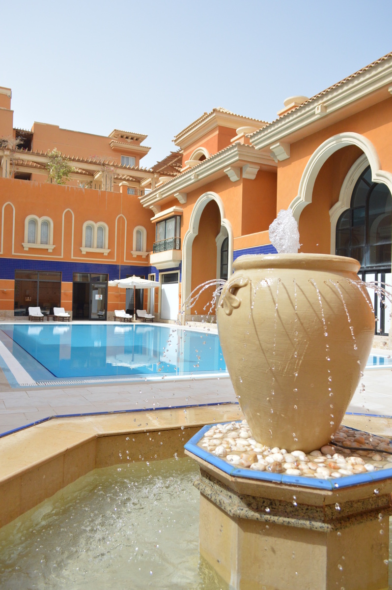 Талассо центр соединен с отелем The Cascades