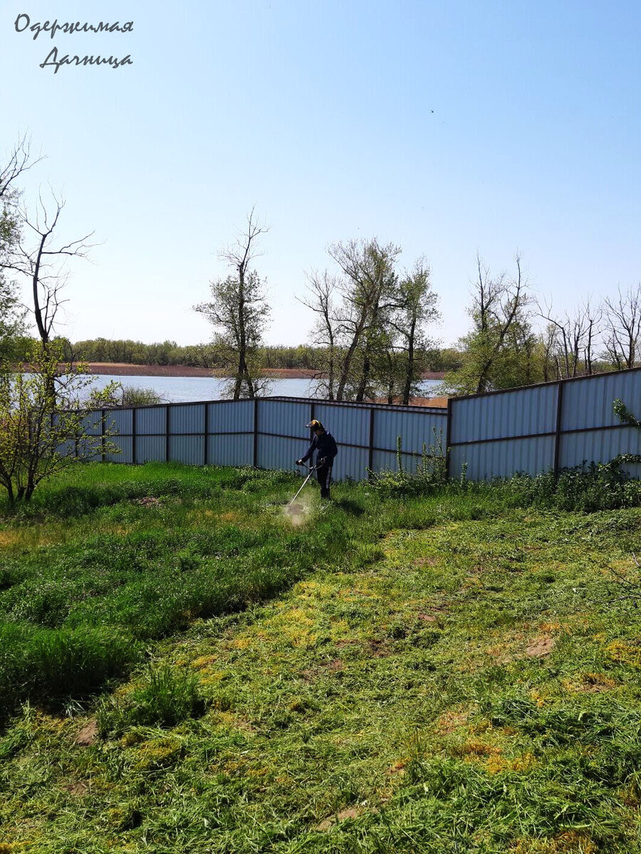 Подготовка газона.