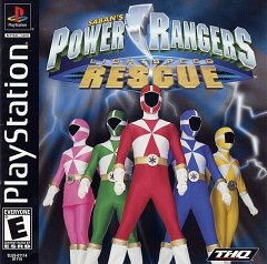 Обложка игры Power Rangers Lightspeed Rescue PSOne