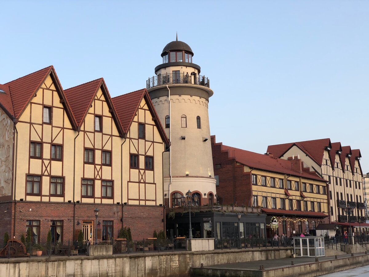 Рыбная деревня в Калининграде