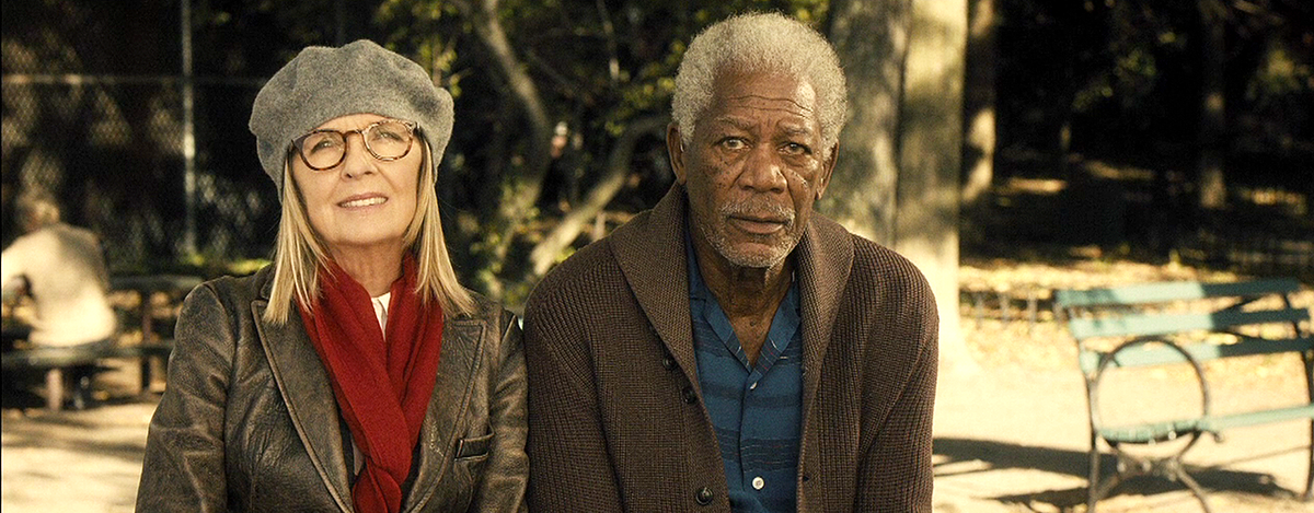 Linda Keena And Morgan Freeman