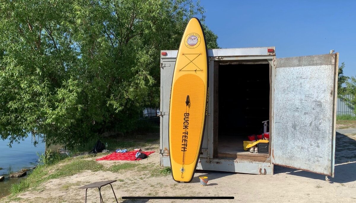Sup Board в среднем идет 3,5 метра в длину